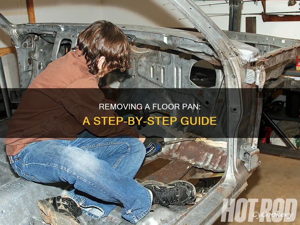 how to remove a floor pan