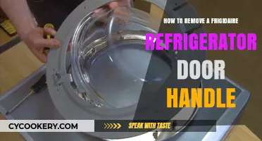 Easy Steps to Remove Your Frigidaire Refrigerator Door Handle