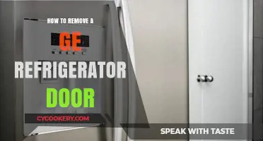 Easy Steps to Remove Your GE Refrigerator Door Safely