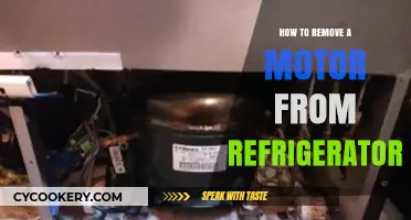 Step-by-Step Guide to Safely Removing a Refrigerator Motor