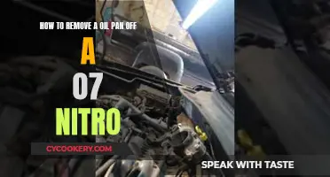 Removing Oil Pan from '07 Nitro: Step-by-Step Guide