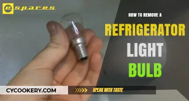 Easy Steps to Safely Remove a Refrigerator Light Bulb