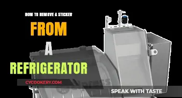 Effortless Sticker Removal: A Guide for Your Refrigerator