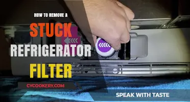 Quick Fix: Removing a Stuck Refrigerator Filter Easily and Safely