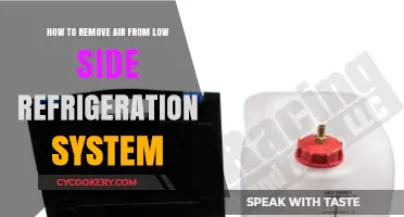Efficiently Purging Air from Your Low-Side Refrigeration System