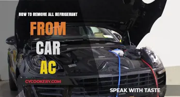Complete Guide to Safely Removing Refrigerant from Your Car's AC System