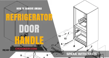 Easy Steps to Remove Your Amana Refrigerator Door Handle