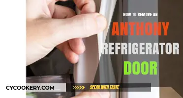 Easy Steps to Remove Your Anthony Refrigerator Door Safely