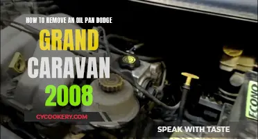 Removing Oil Pan from 2008 Dodge Grand Caravan: Step-by-Step Guide