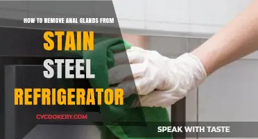 Stainless Steel Rescue: Removing Anal Gland Stains from Your Fridge