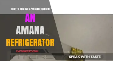 Easy Steps to Replace Your Amana Refrigerator Appliance Bulb