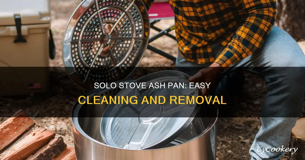 how to remove ash pan solo stove