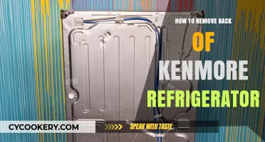 Easy Steps to Remove the Back Panel of Your Kenmore Fridge