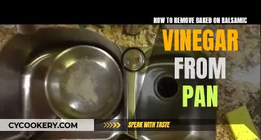 Liberating Your Pan from Baked-On Balsamic Vinegar: A Step-by-Step Guide