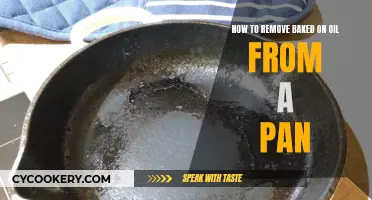 Removing Stubborn, Baked-On Oil: Easy Pan Cleaning Methods