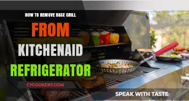 Easy Steps to Remove the Base Grill from Your KitchenAid Refrigerator