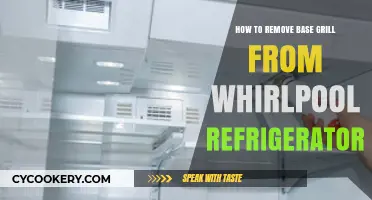 Easy Steps to Remove the Base Grill from Your Whirlpool Fridge