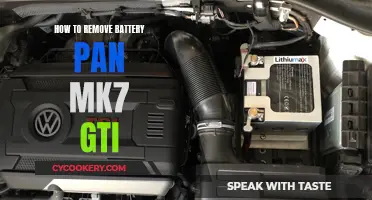 A Step-by-Step Guide to Removing the Battery Pan in Your MK7 GTI