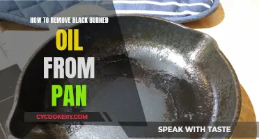 Removing Burned Oil from Pan: Effective Cleaning Methods