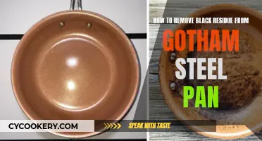 Eliminating the Black Residue on Your Gotham Steel Pan: A Step-by-Step Guide