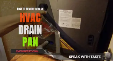 Bleach the HVAC Drain Pan: Removal and Replacement Guide