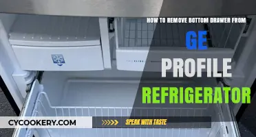 Easy Steps to Remove Bottom Drawer from GE Profile Refrigerator