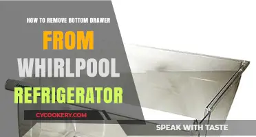 Easy Steps to Remove Bottom Drawer from Whirlpool Fridge