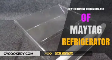Easy Steps to Remove the Bottom Drawer of Your Maytag Refrigerator