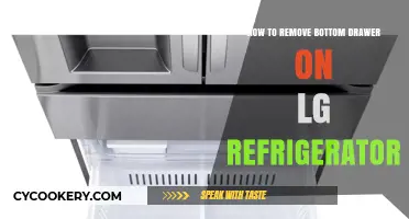 Easy Guide: Removing the Bottom Drawer on Your LG Fridge
