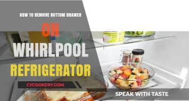 Easy Steps to Remove Bottom Drawer on Whirlpool Refrigerator