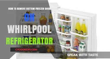 Easy Steps to Remove Your Whirlpool Bottom Freezer Door