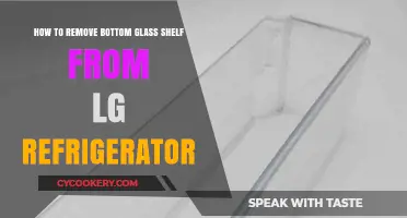 Easy Guide: Removing the Bottom Glass Shelf from Your LG Fridge