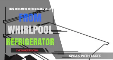 Easy Steps to Remove the Bottom Glass Shelf from Your Whirlpool Fridge