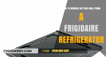 Easy Steps to Remove the Bottom Grill of Your Frigidaire Fridge