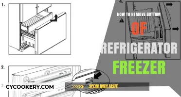 Easy Steps to Remove Your Refrigerator Freezer Bottom Panel