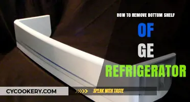 Easy Guide to Removing the Bottom Shelf of Your GE Refrigerator