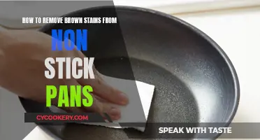 Get Rid of Brown Stains on Non-Stick Pans