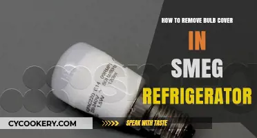 Easy Steps to Remove Bulb Cover in Smeg Refrigerators