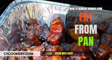 Effective Ways to Remove Burned Pork Fat from Pan