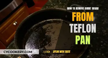 Cleaning Burnt Sugar from a Teflon Pan: Effective Tips