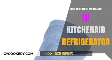 Easy Steps to Remove Bypass Cap in KitchenAid Refrigerator