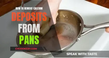 Get Rid of Calcium Deposits from Pans Easily