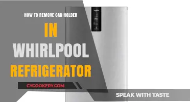 Easy Steps to Remove Can Holder in Whirlpool Fridge