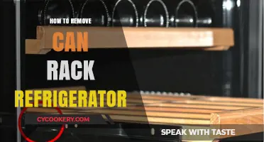 Easy Steps to Remove and Clean Your Can Rack Refrigerator