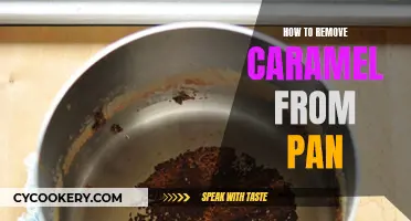 Removing Caramel's Sticky Situation: Pan-Free and Easy