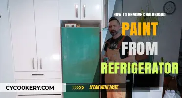 Effective Ways to Remove Chalkboard Paint from Your Refrigerator