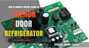 Easy Steps to Remove Control Board on GE French Door Refrigerator