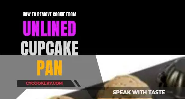 Easy Cleanup: Removing Cookies From An Unlined Cupcake Pan