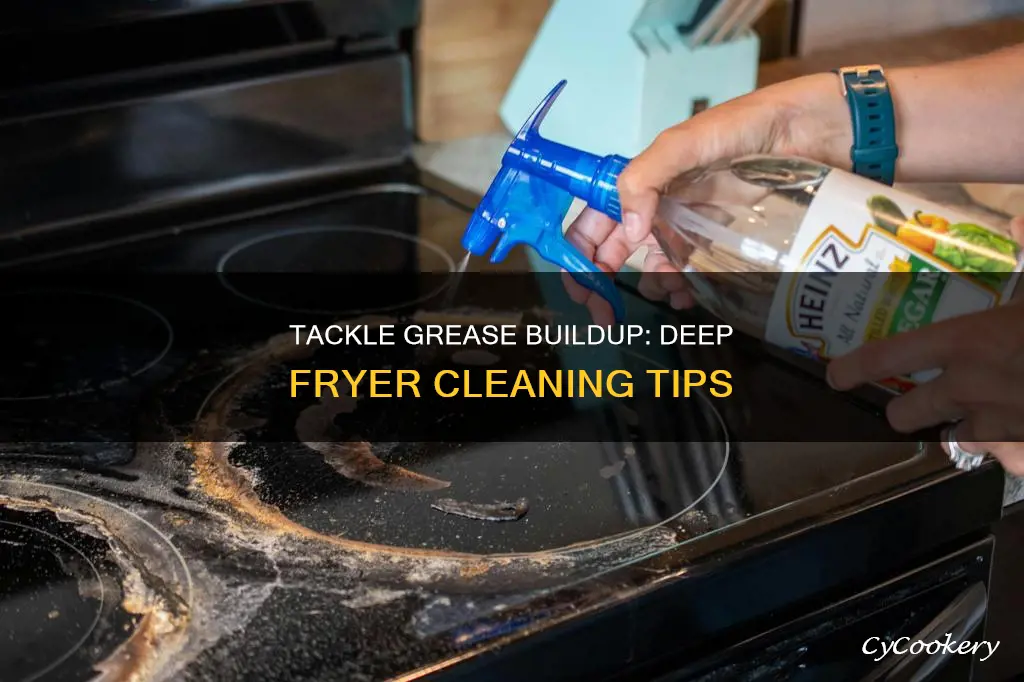 how to remove cooking greese from fryer