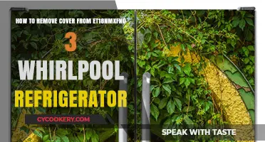 Easy Guide to Removing the Cover from Your ET18NMXFN0 3 Whirlpool Fridge